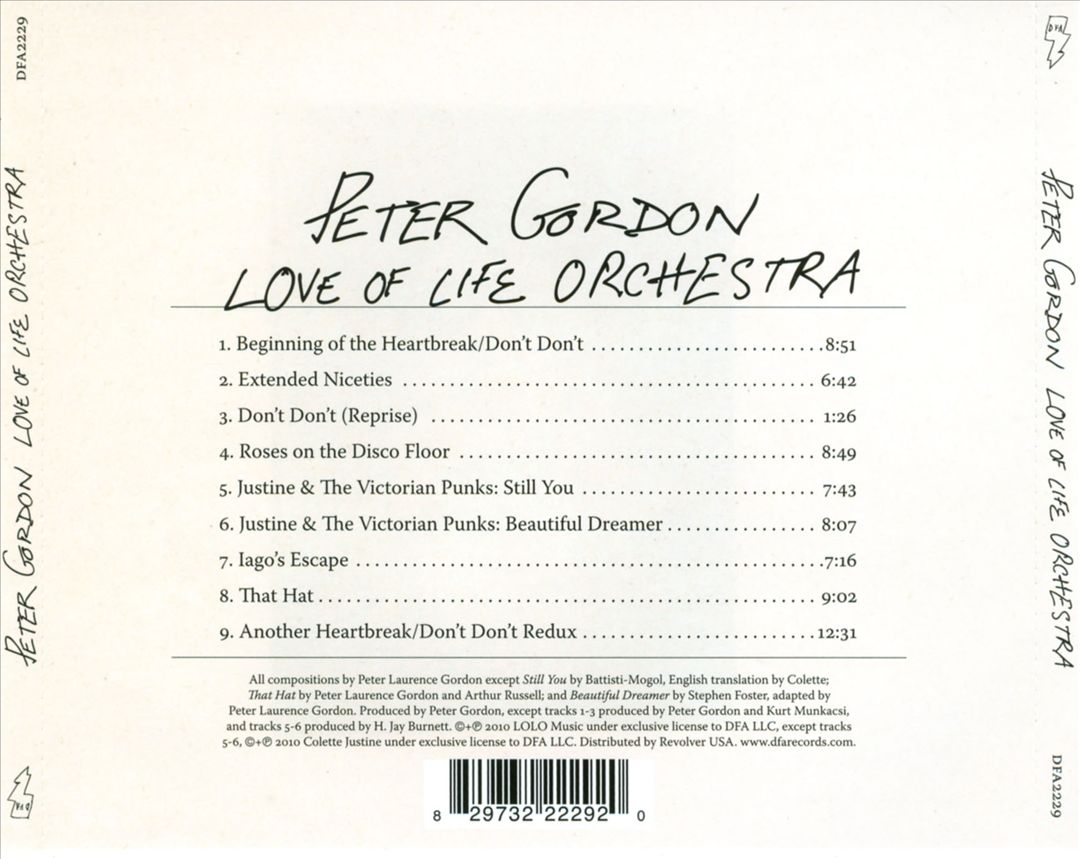 Love of Life Orchestra cover art