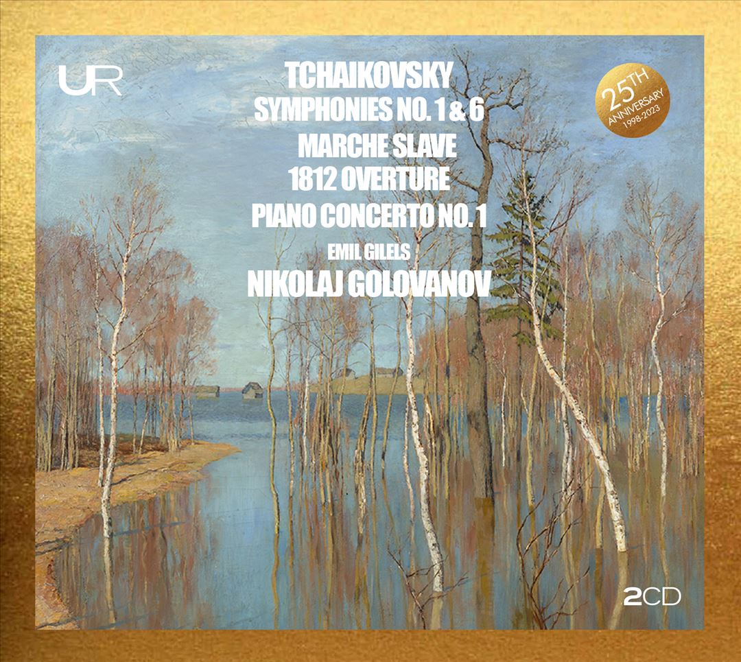 Tchaikovsky: Symphonies No. 1 & 6; Marche Slave; 1812 Overture; Piano Concerto No. 1 [25th Anniversary Edition] cover art