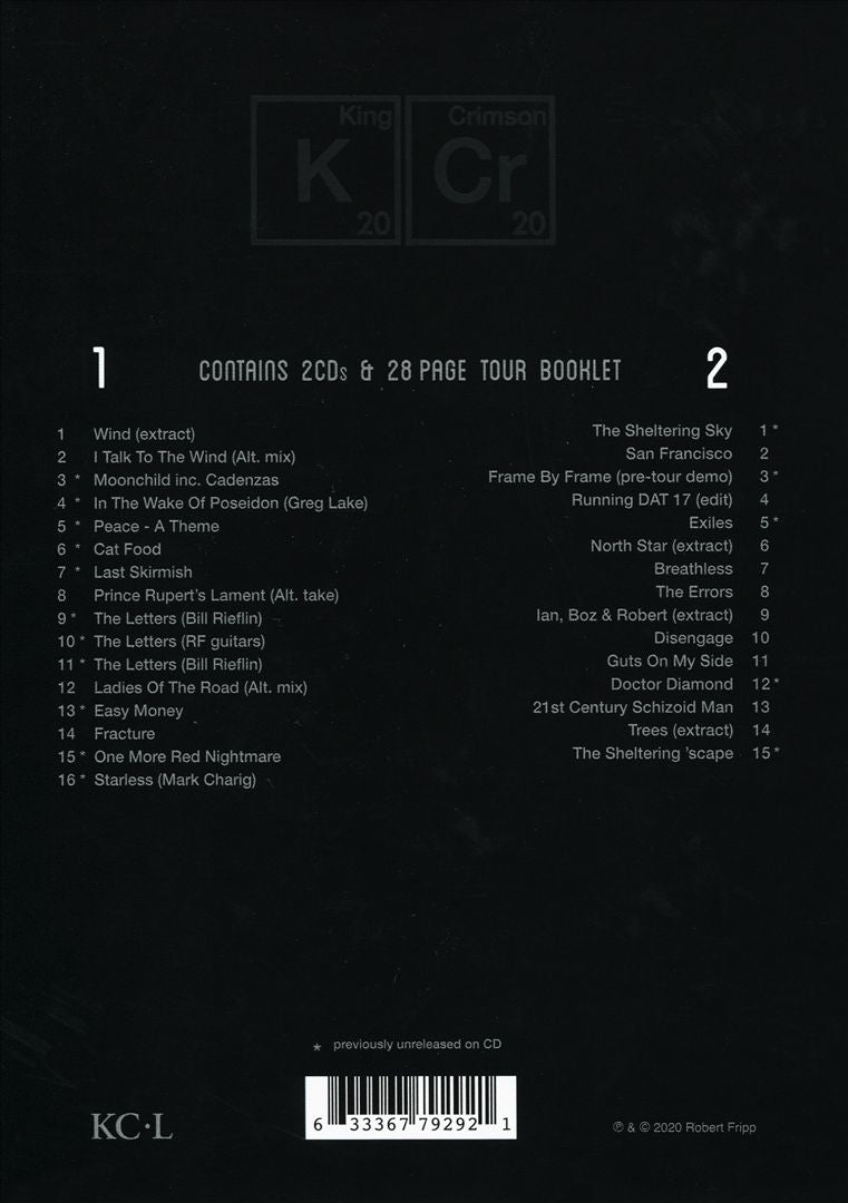 Elements: 2020 Tour Box cover art