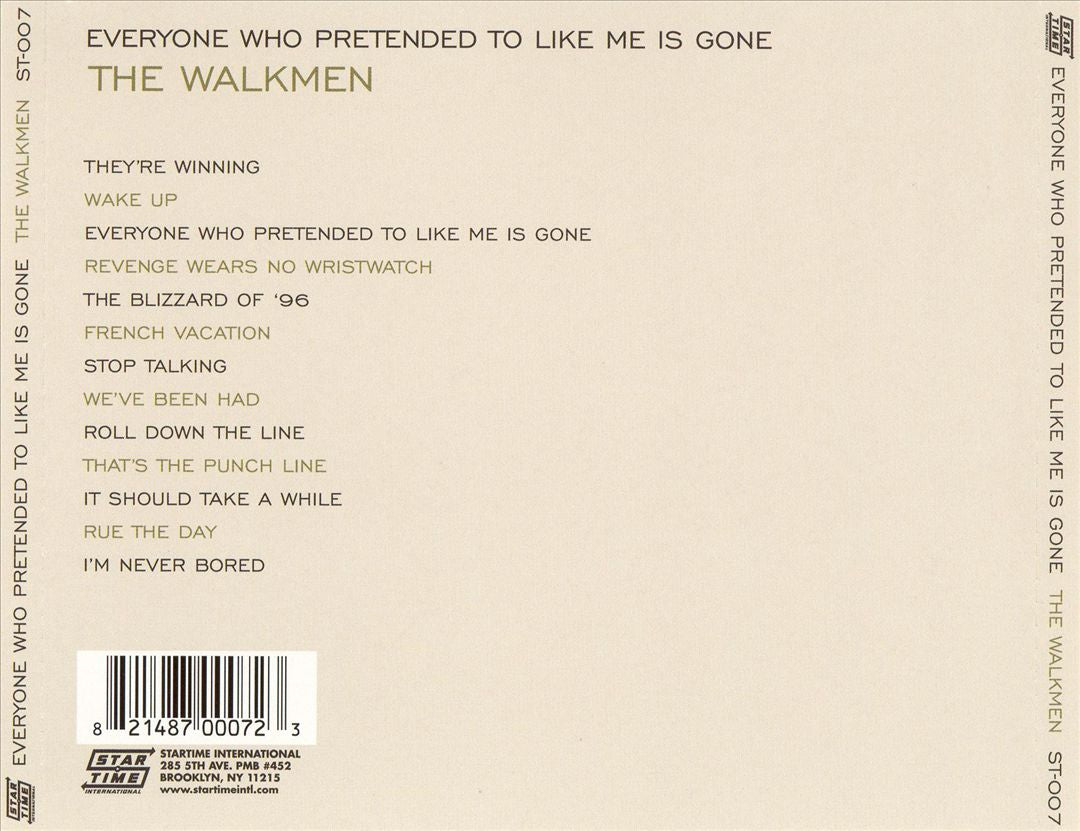 Everyone Who Pretended to Like Me Is Gone cover art