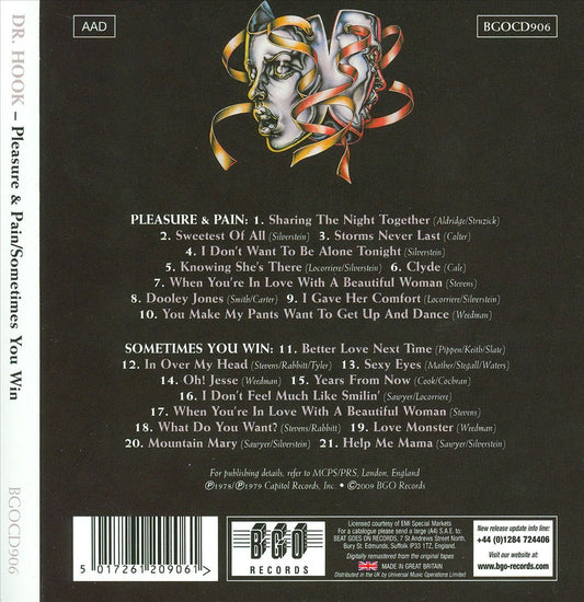 Pleasure & Pain/Sometimes You Win cover art
