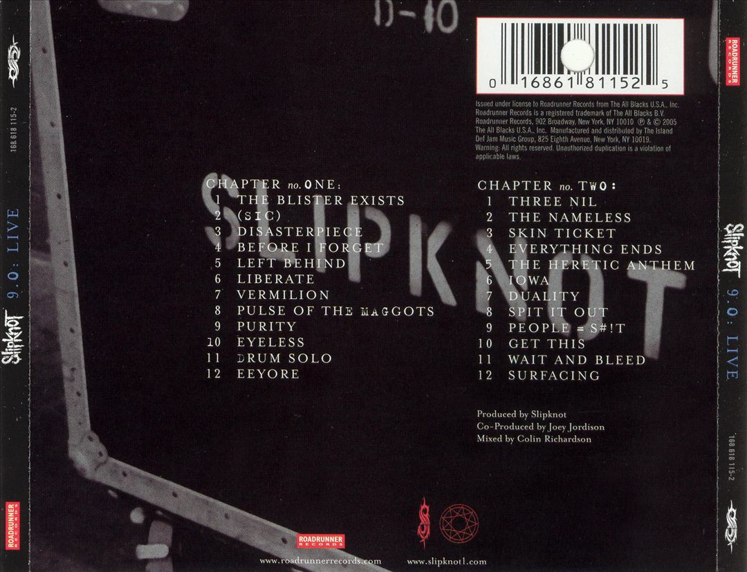 9.0: Live cover art