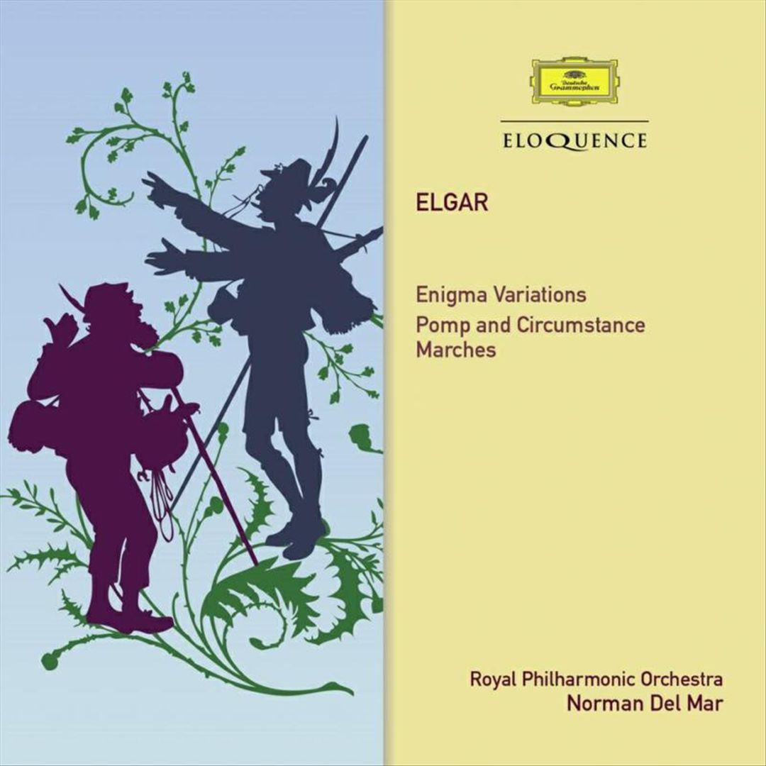 Elgar: Enigma Variations; Pomp and Circumstande Marches Nos. 1-5 cover art