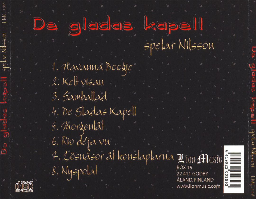 Spelar Nilsson cover art