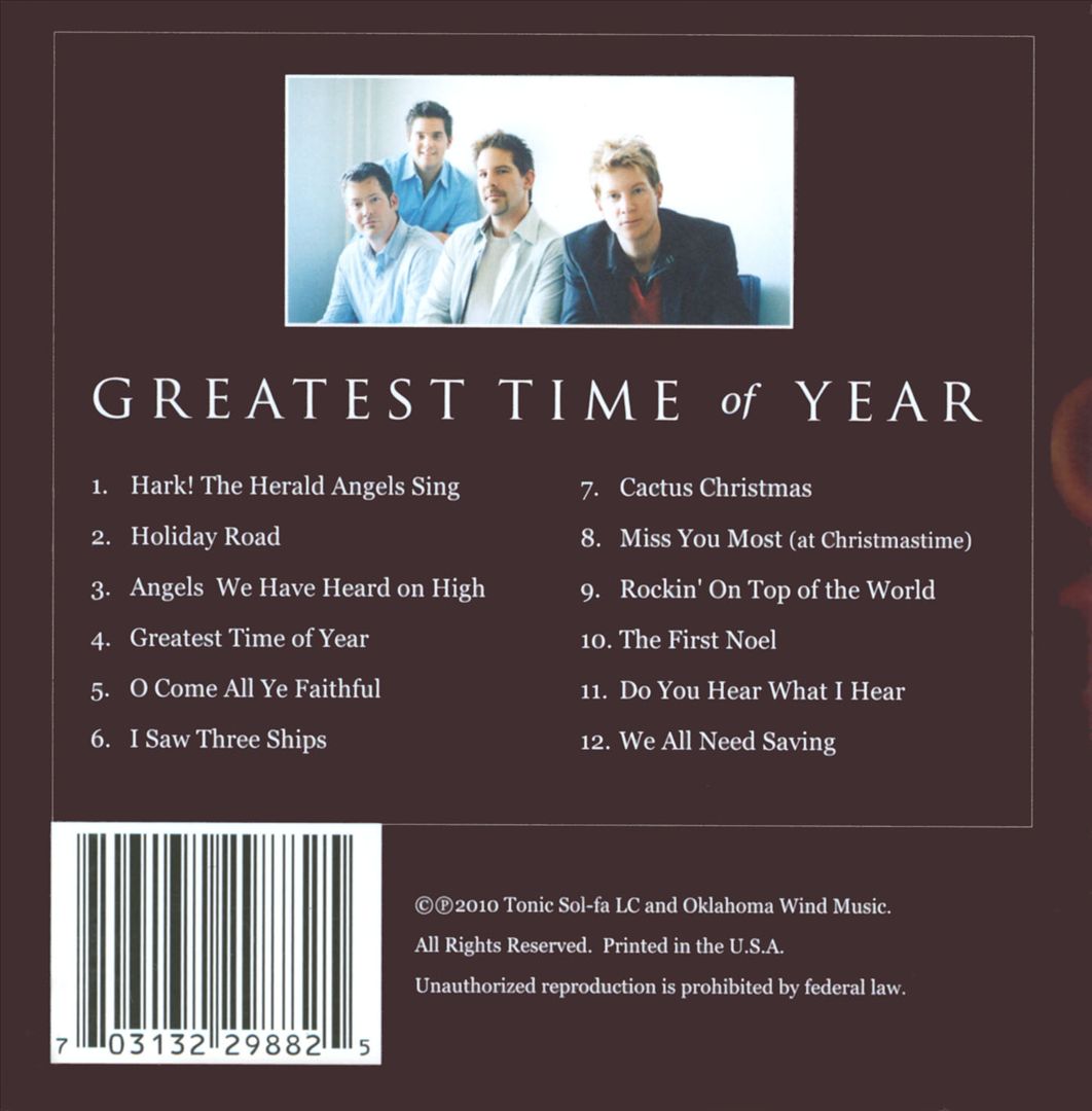 Greatest Time Of Year cover art
