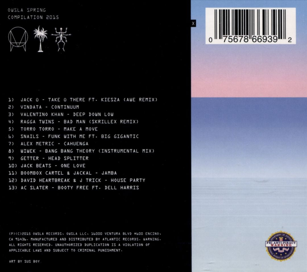 OWSLA Spring Compilation 2015 cover art