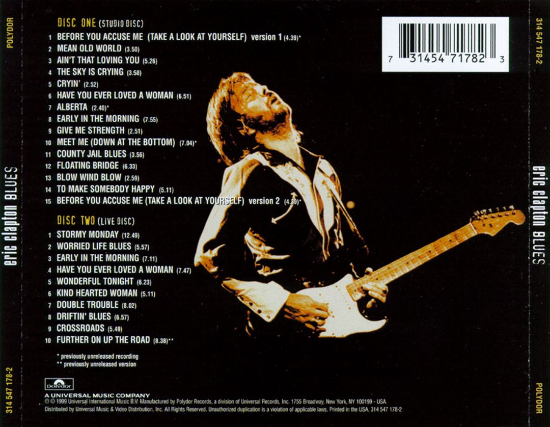 Blues cover art