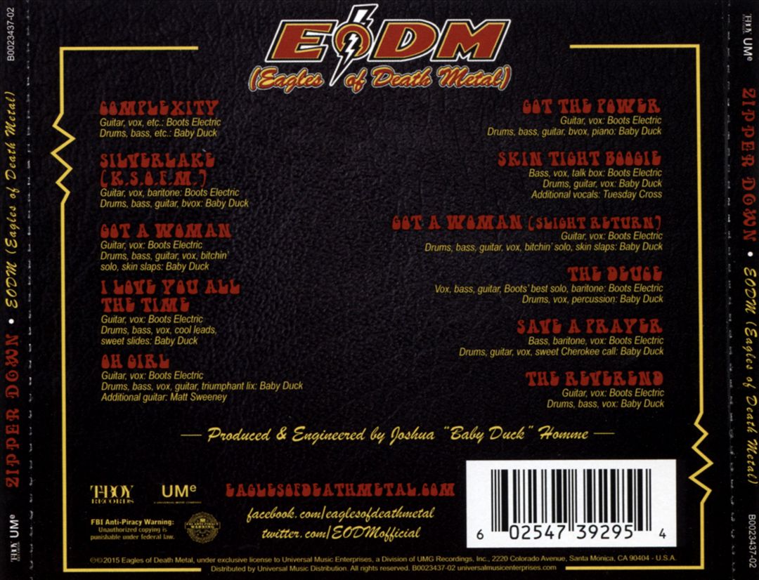 Zipper Down cover art