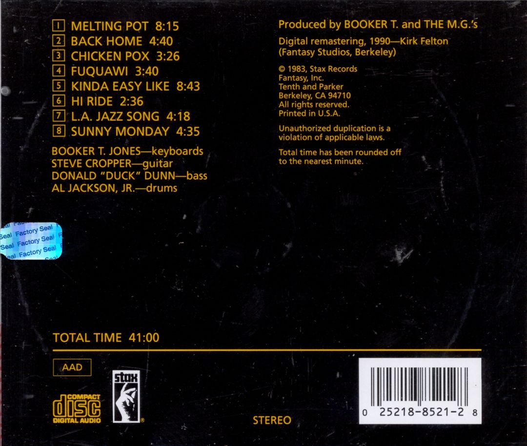 Melting Pot cover art