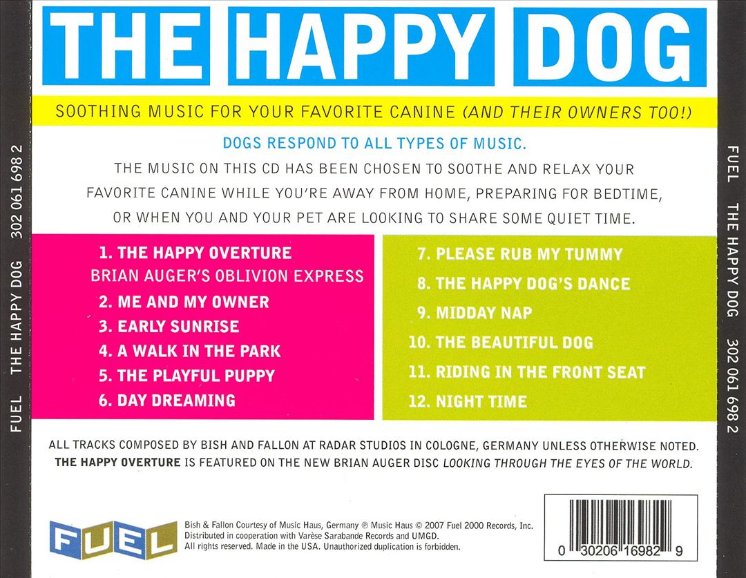 Happy Dog: Soothing Music for Your Favorite Canine cover art