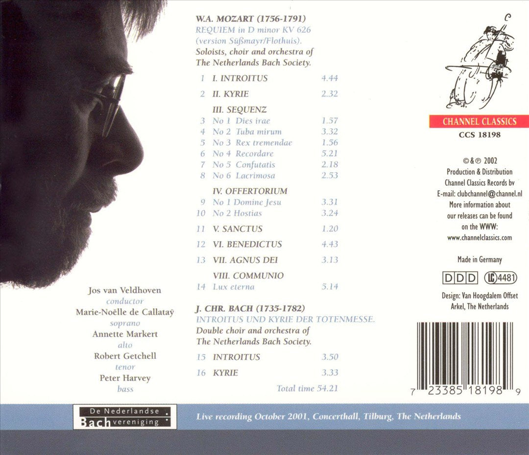 Mozart: Requiem cover art