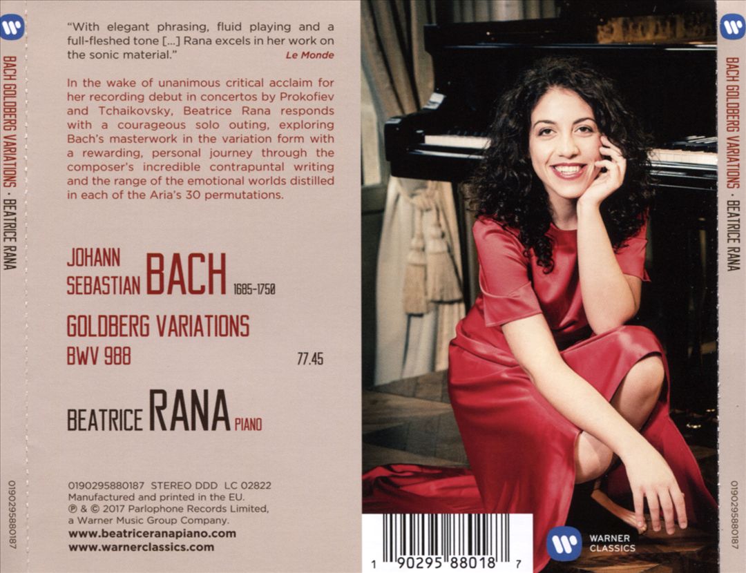 Bach: Goldberg Variations cover art