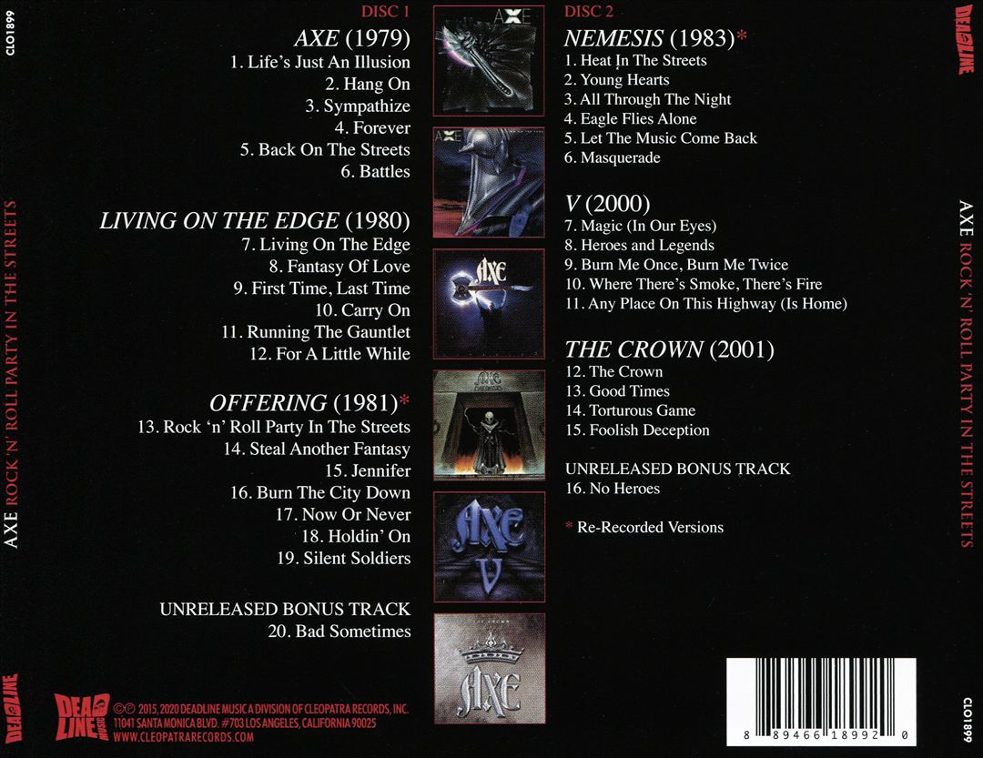 Rock N' Roll Party in the Streets cover art