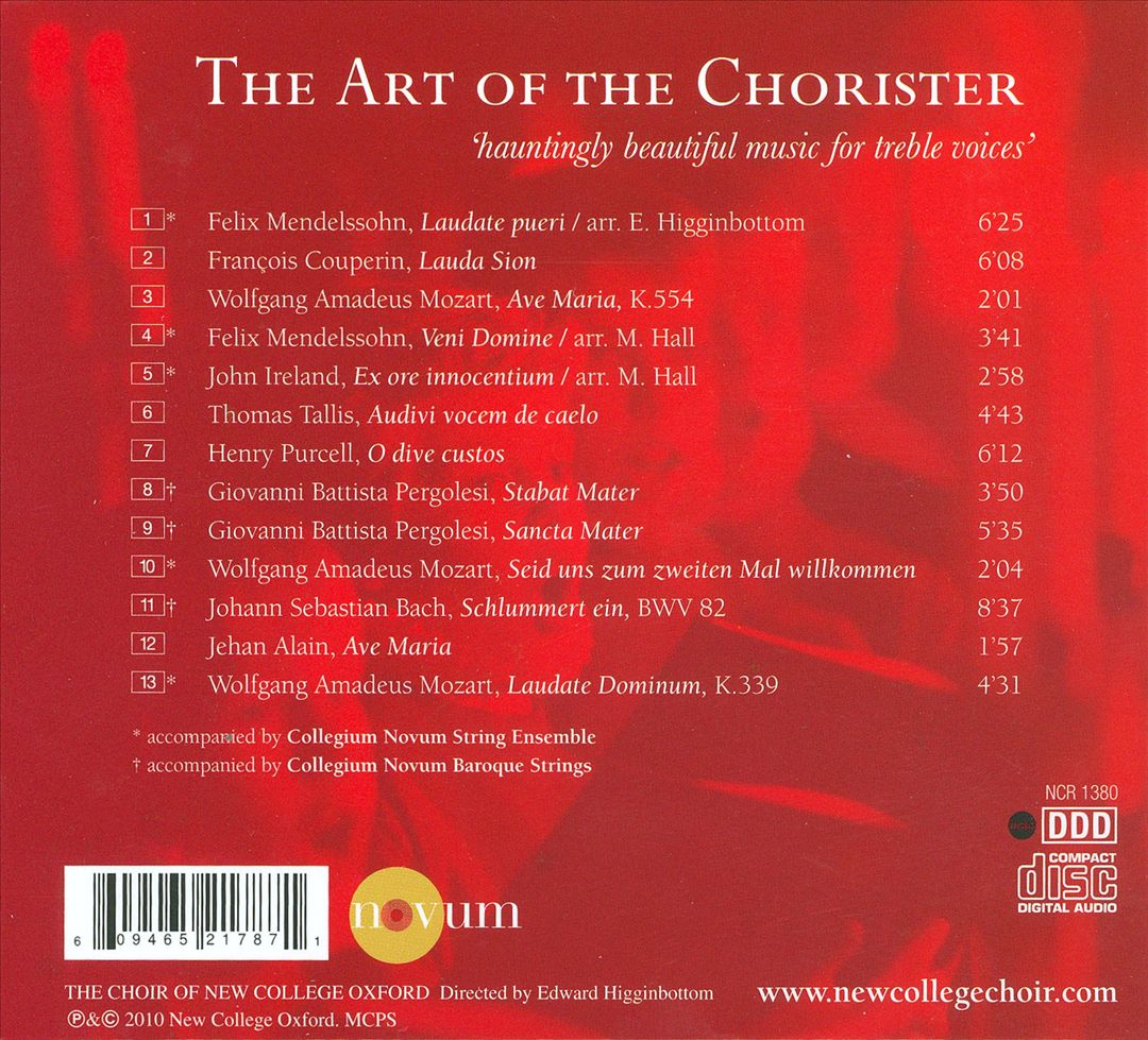 Art of the Chorister cover art
