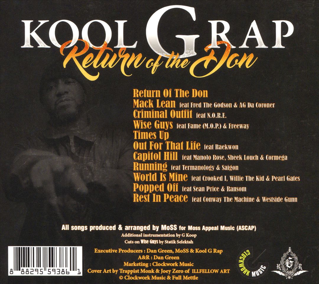 Return of the Don cover art