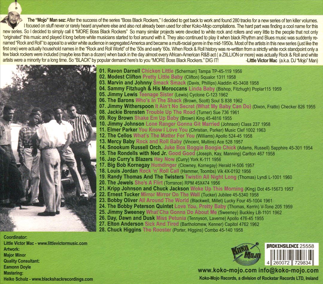 Boss Black Rockers, Vol. 8: Rock & Roll Baby cover art