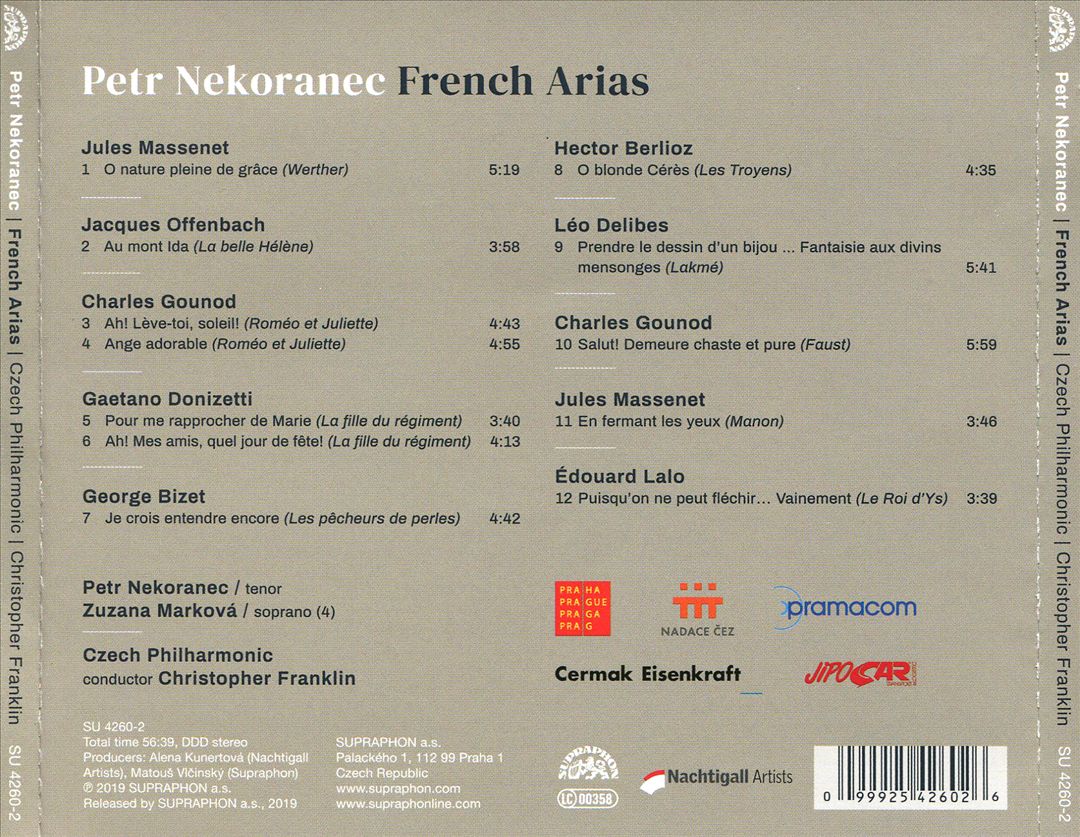 French Arias cover art