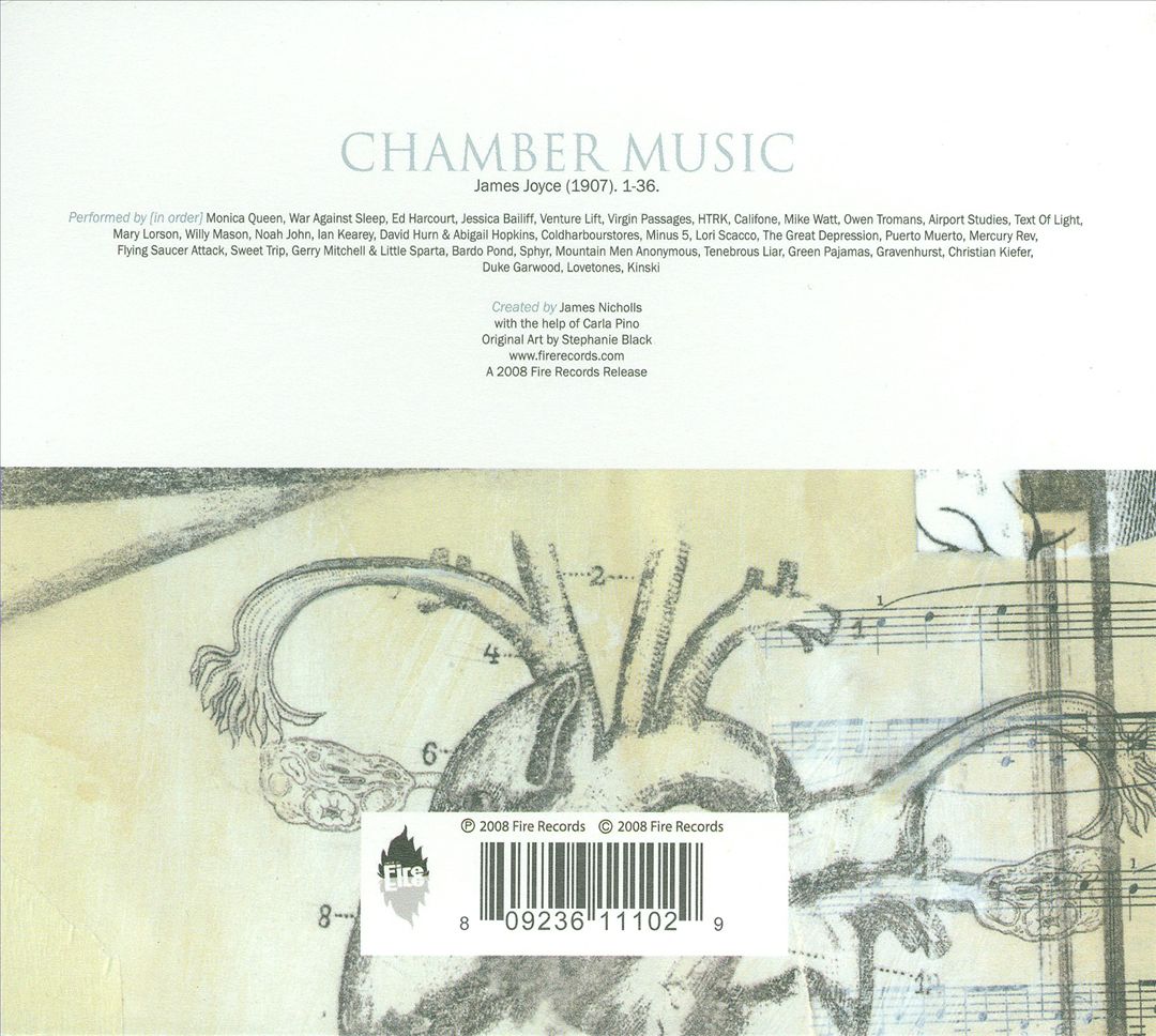 Chamber Music: James Joyce cover art