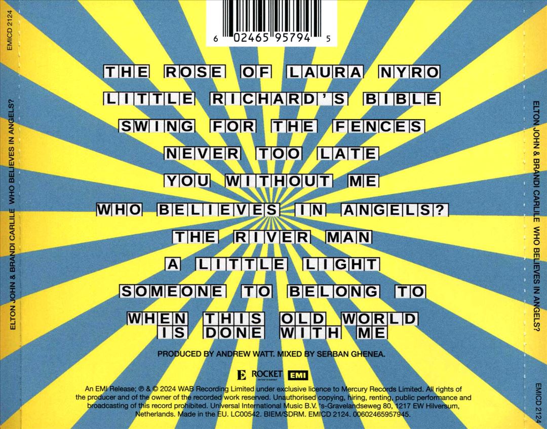 Who Believes in Angels? cover art