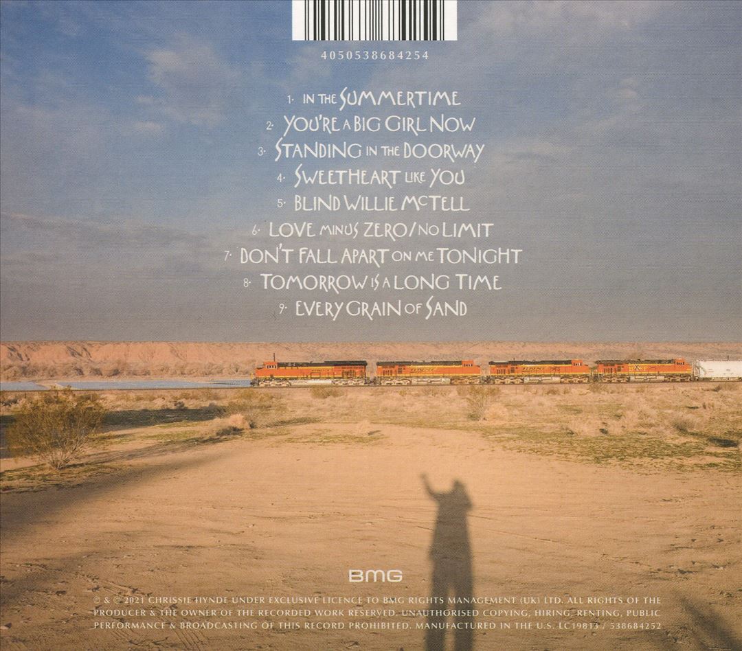 Standing in the Doorway: Chrissie Hynde Sings Bob Dylan cover art