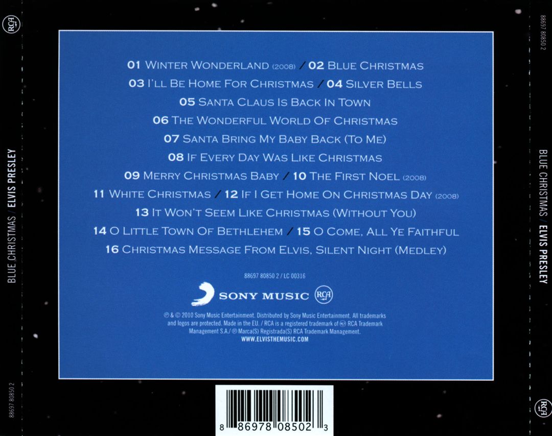 Blue Christmas cover art