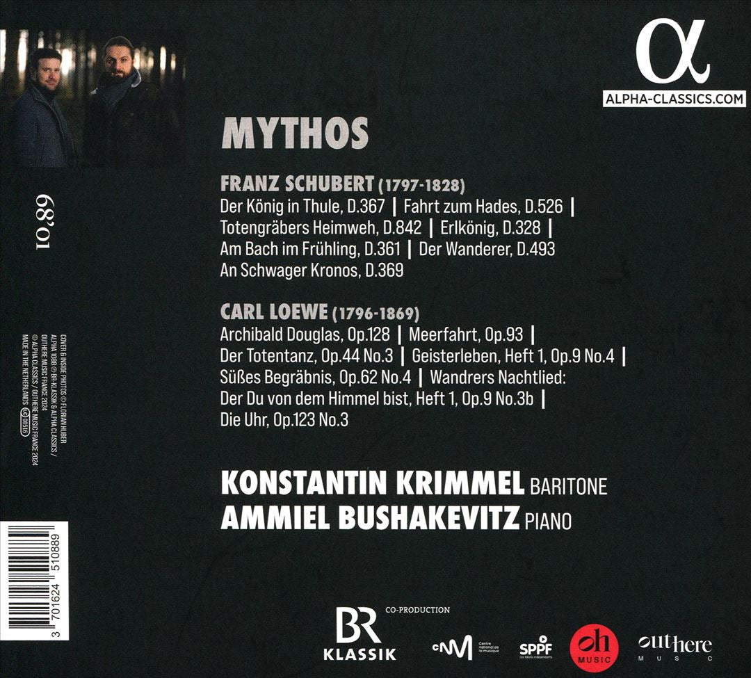 Mythos: Schubert, Loewe cover art