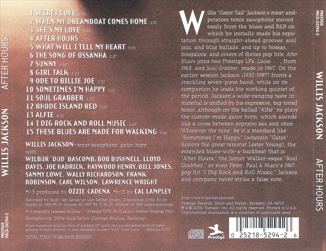 After Hours cover art