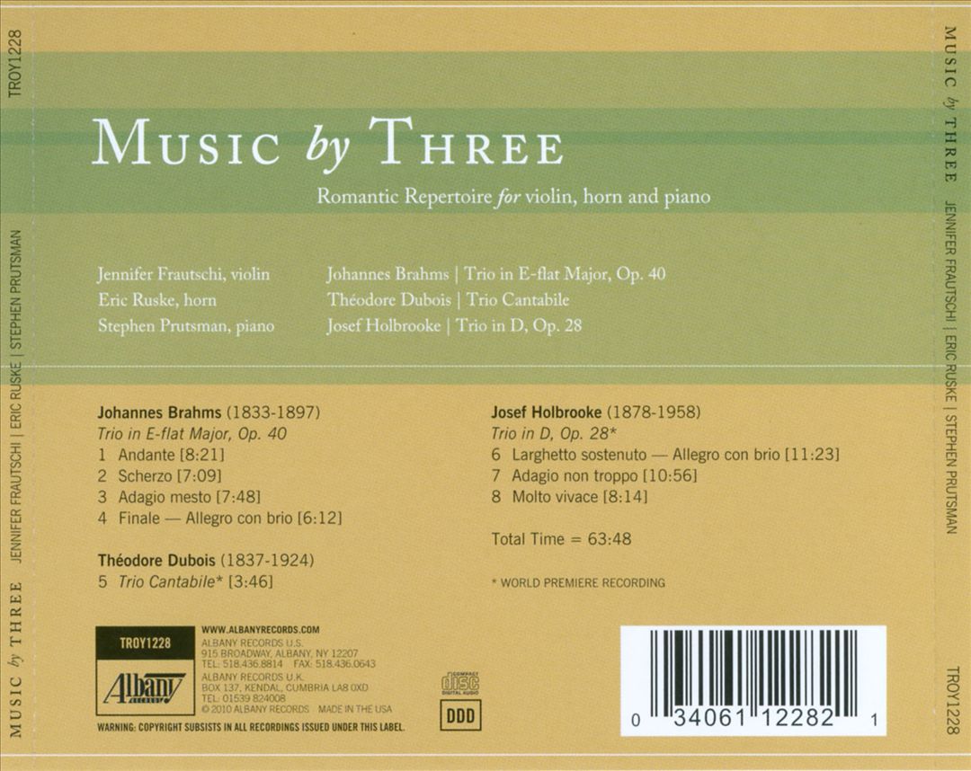 Music by Three cover art