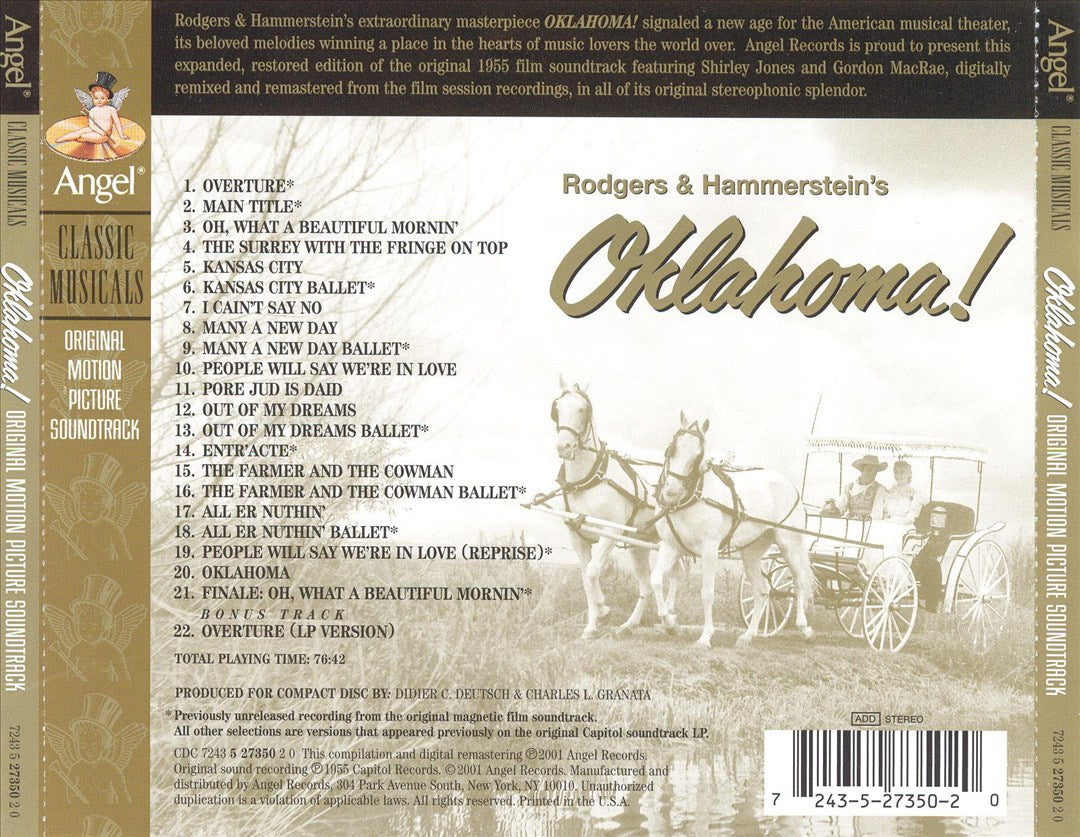 Oklahoma! [Original Motion Picture Soundtrack] cover art