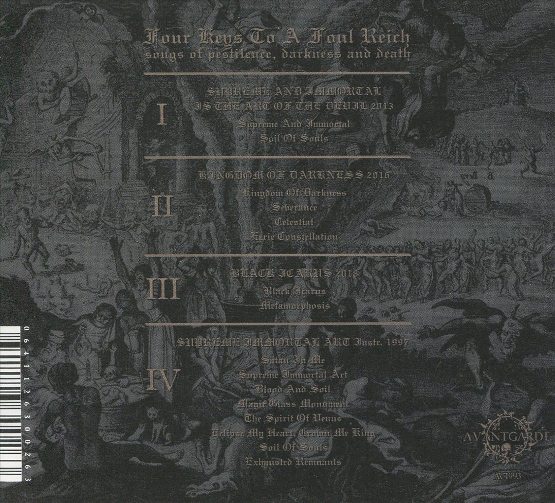 Four Keys to a Foul Reich: Songs of Pestilence, Darkness and Death cover art