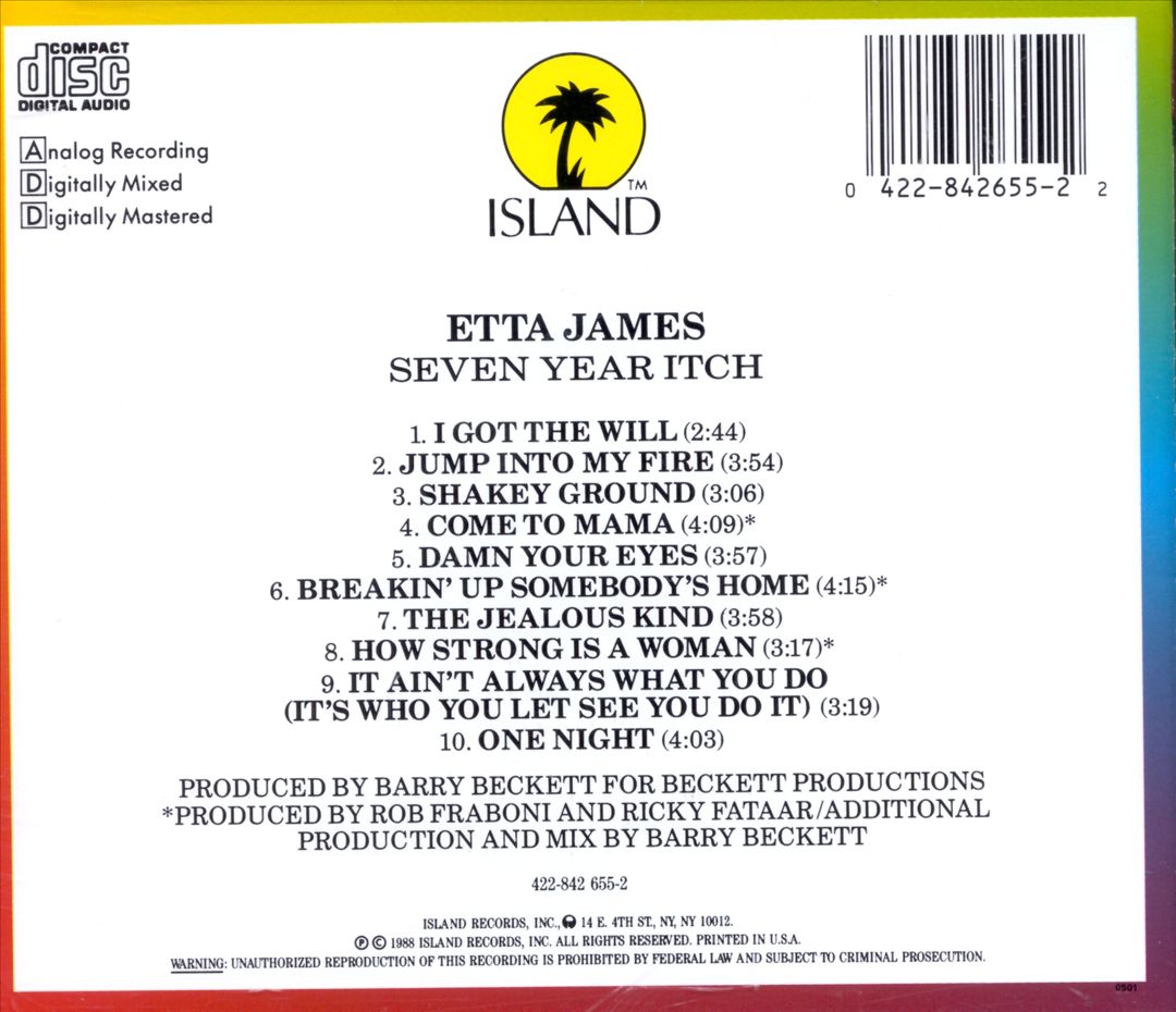 Seven Year Itch cover art
