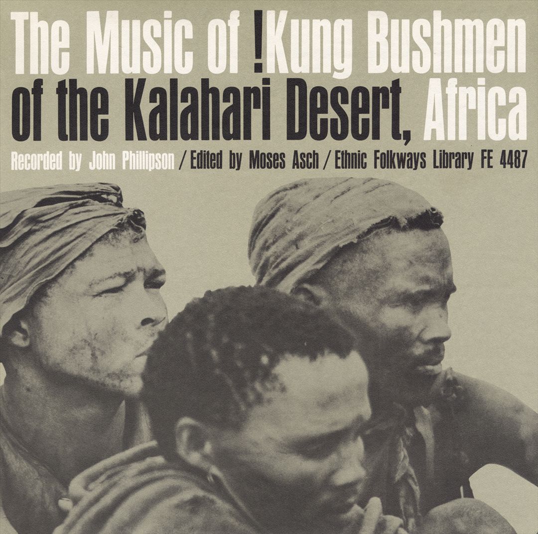 Music of !Kung Bushmen of the Kalahari Desert, Africa cover art
