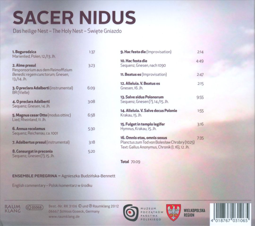 Sacer Nidus cover art