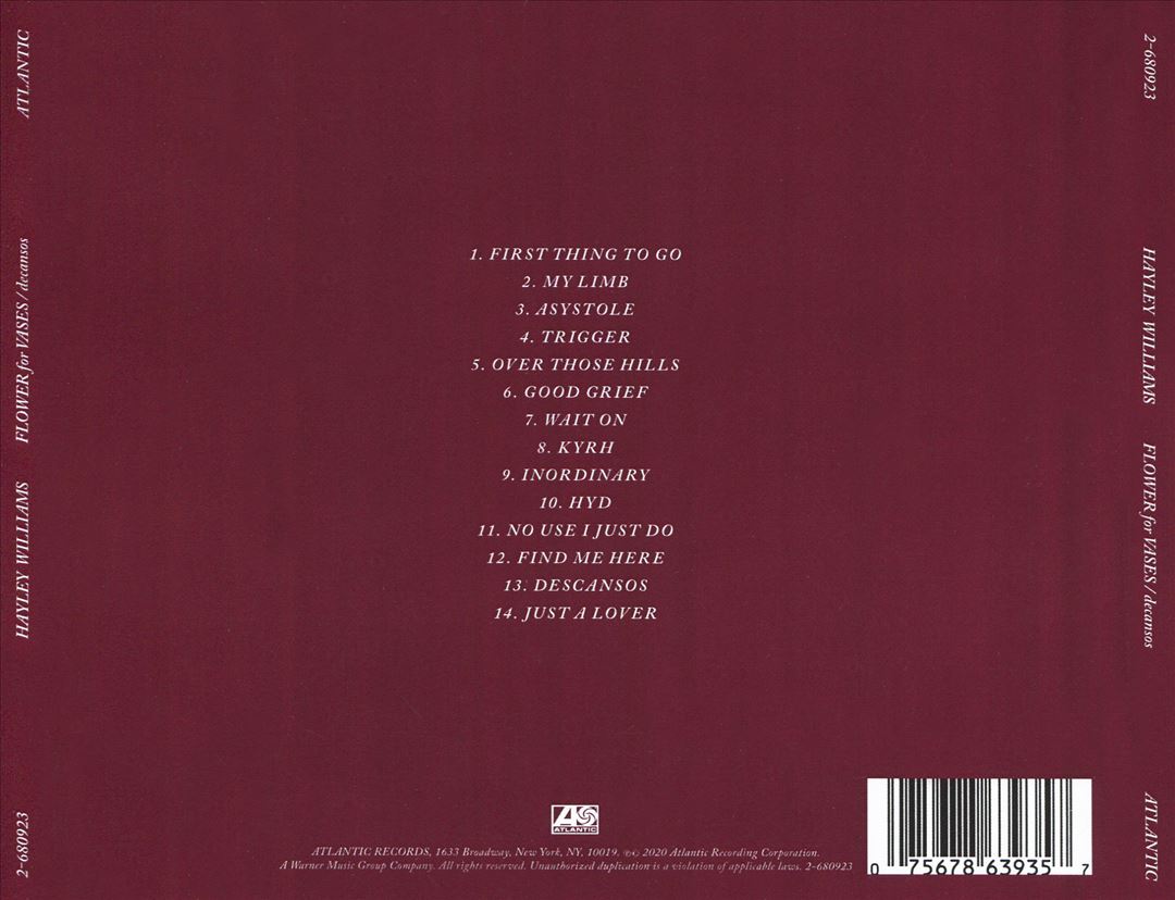 Flowers for Vases/descansos cover art