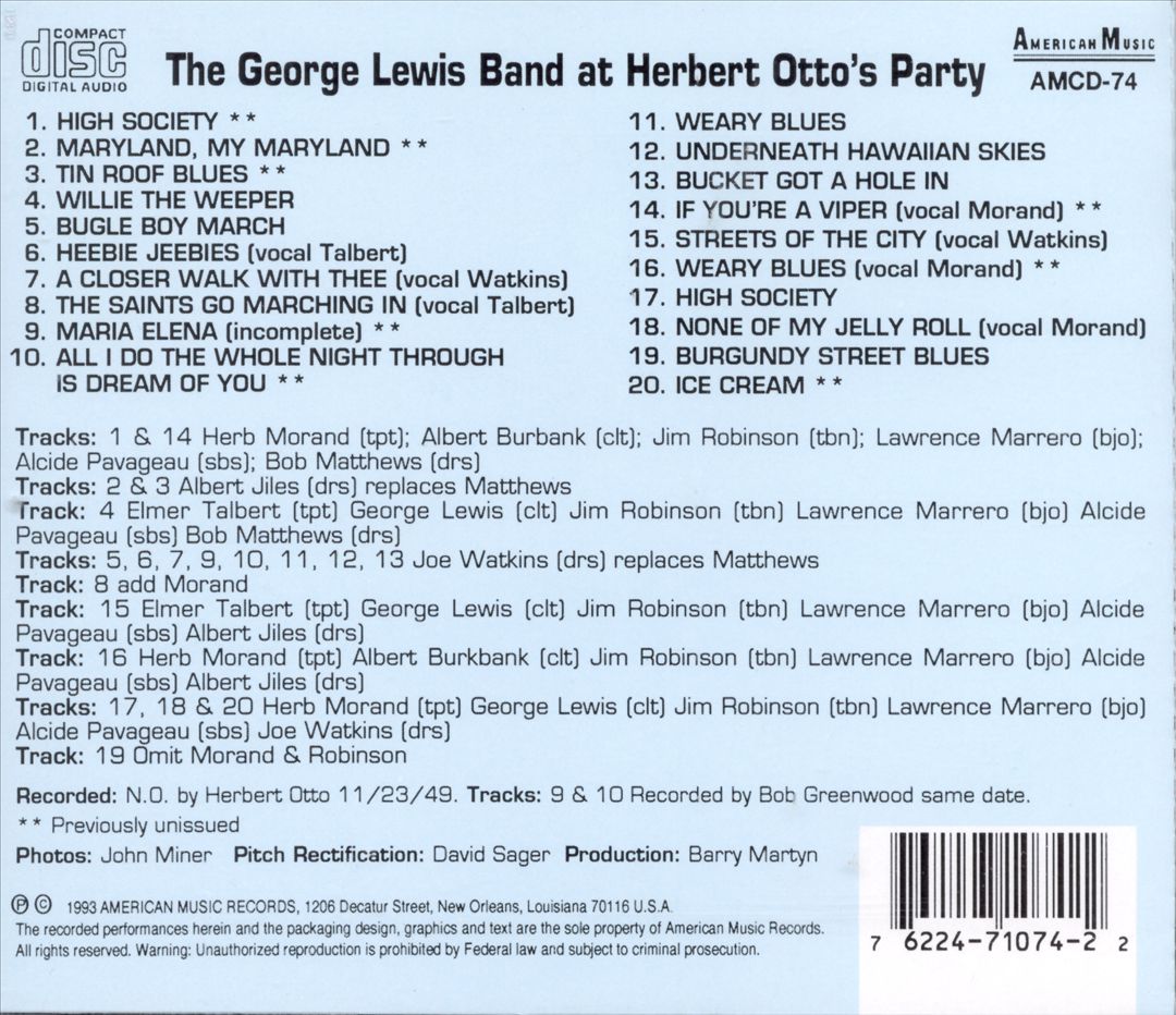 At Herbert Otto's Party (1949) cover art