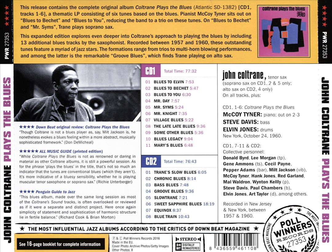 Plays the Blues [Expanded Edition] [2 CD] cover art