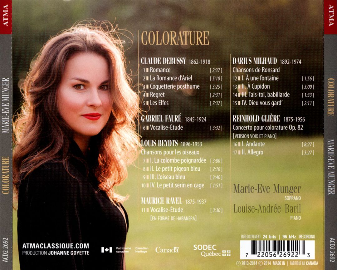 Colorature cover art