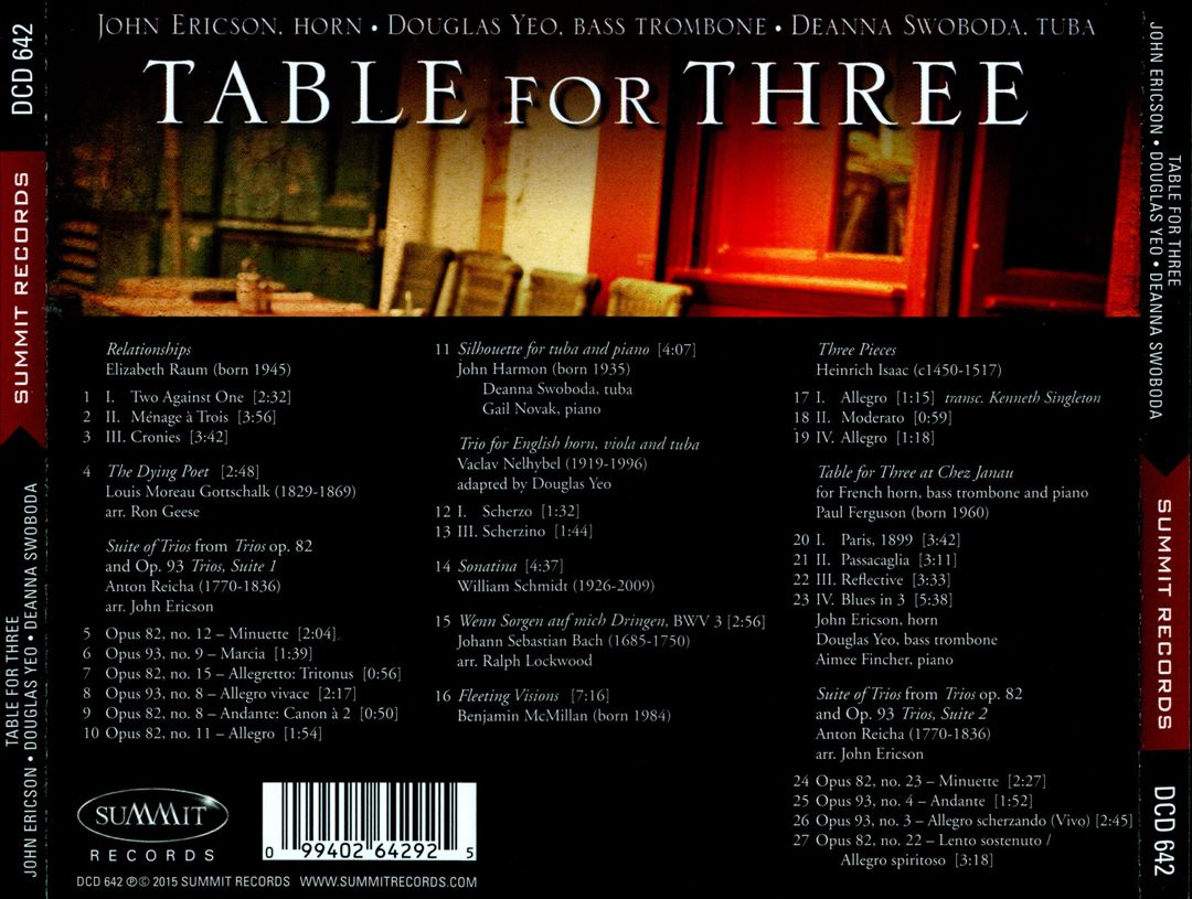 Table for Three cover art