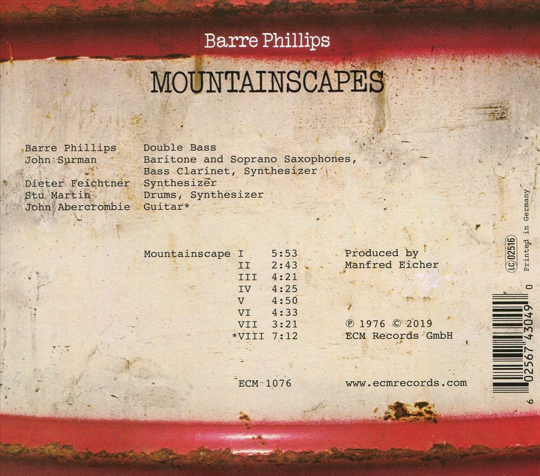 Mountainscapes cover art