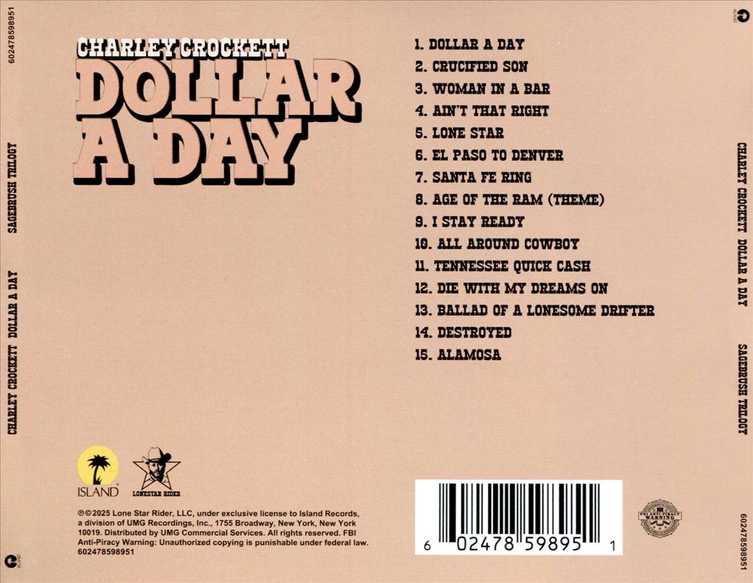 Dollar A Day cover art