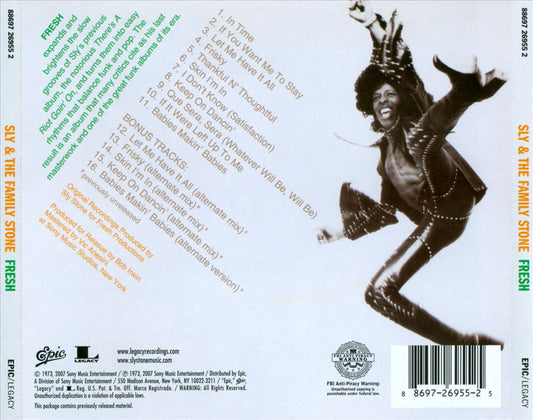 Fresh [Bonus Tracks] cover art