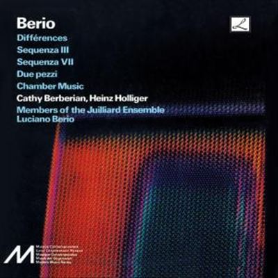 Berio: Différences; Sequenzas III & VII; Due pezzi; Chamber Music cover art