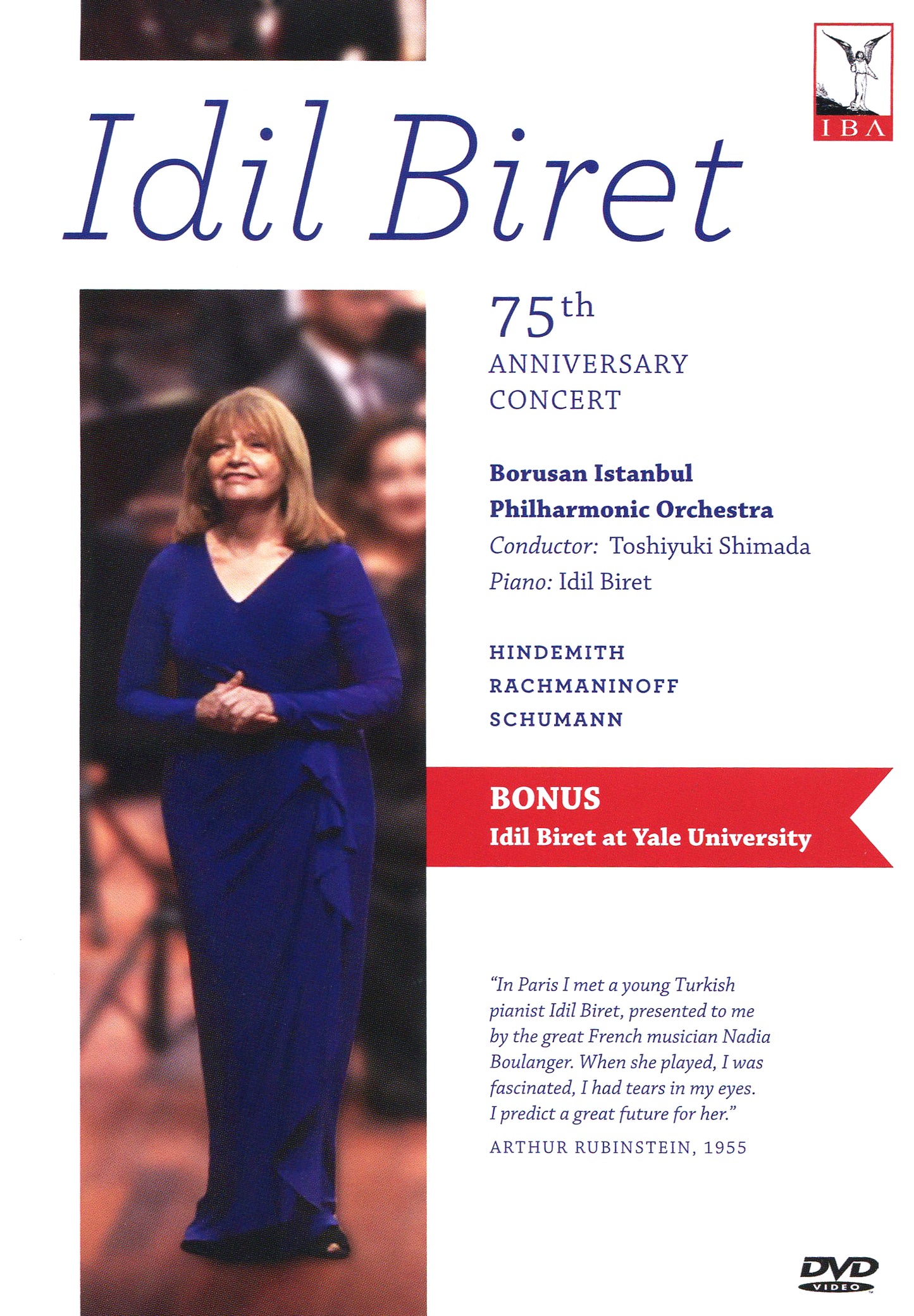 Idil Biret: 75th Anniversary Concert [Video] cover art