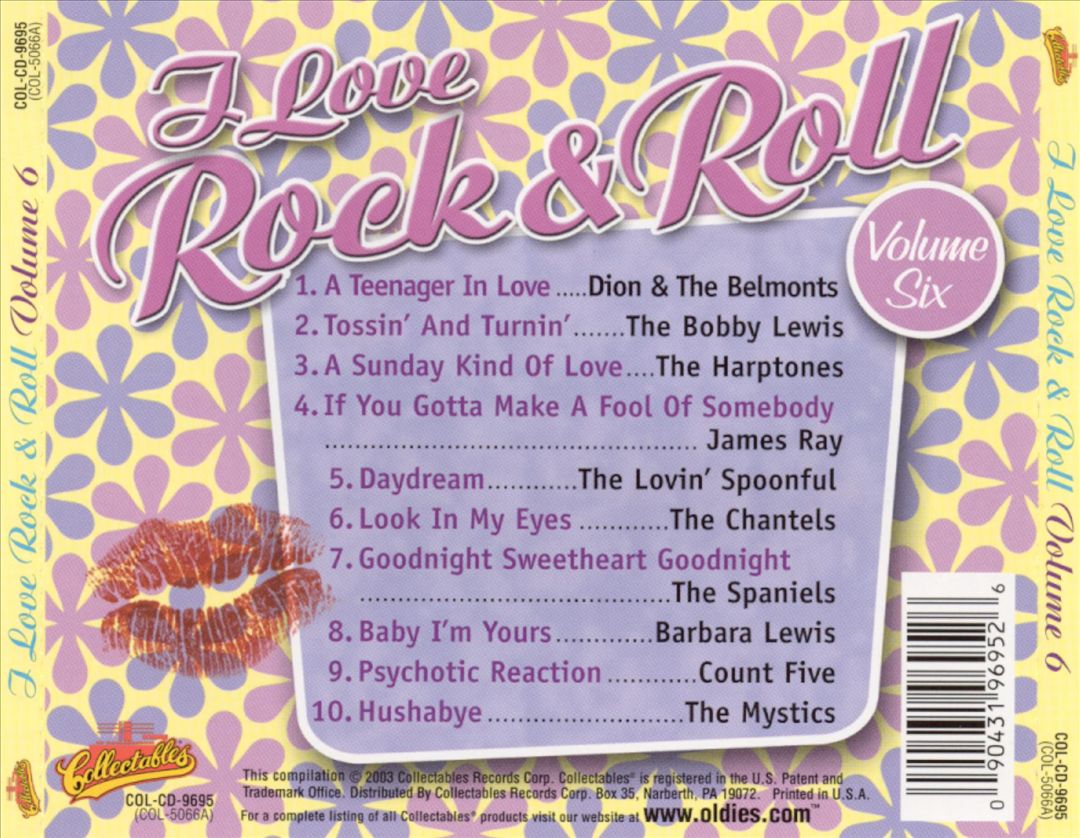 I Love Rock & Roll, Vol. 6 cover art