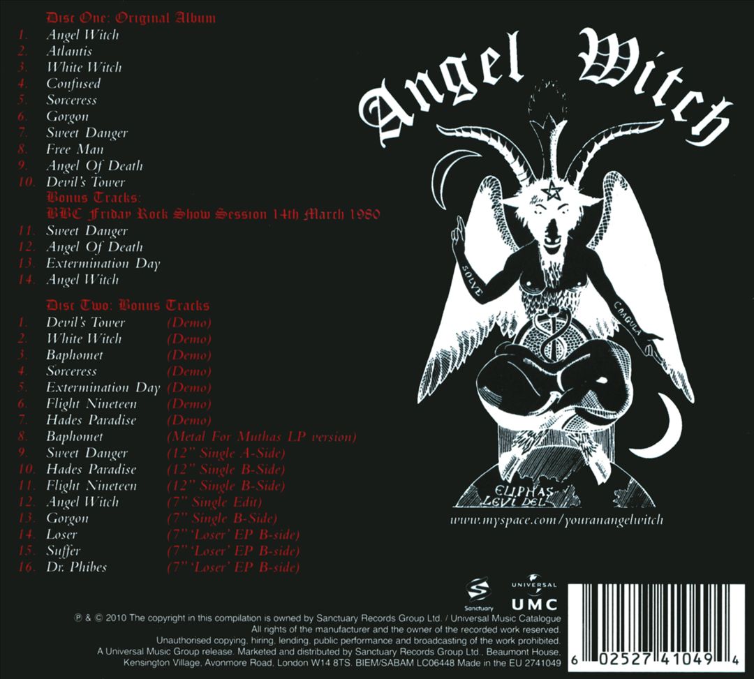 Angel Witch: 30th Anniversary Edition cover art