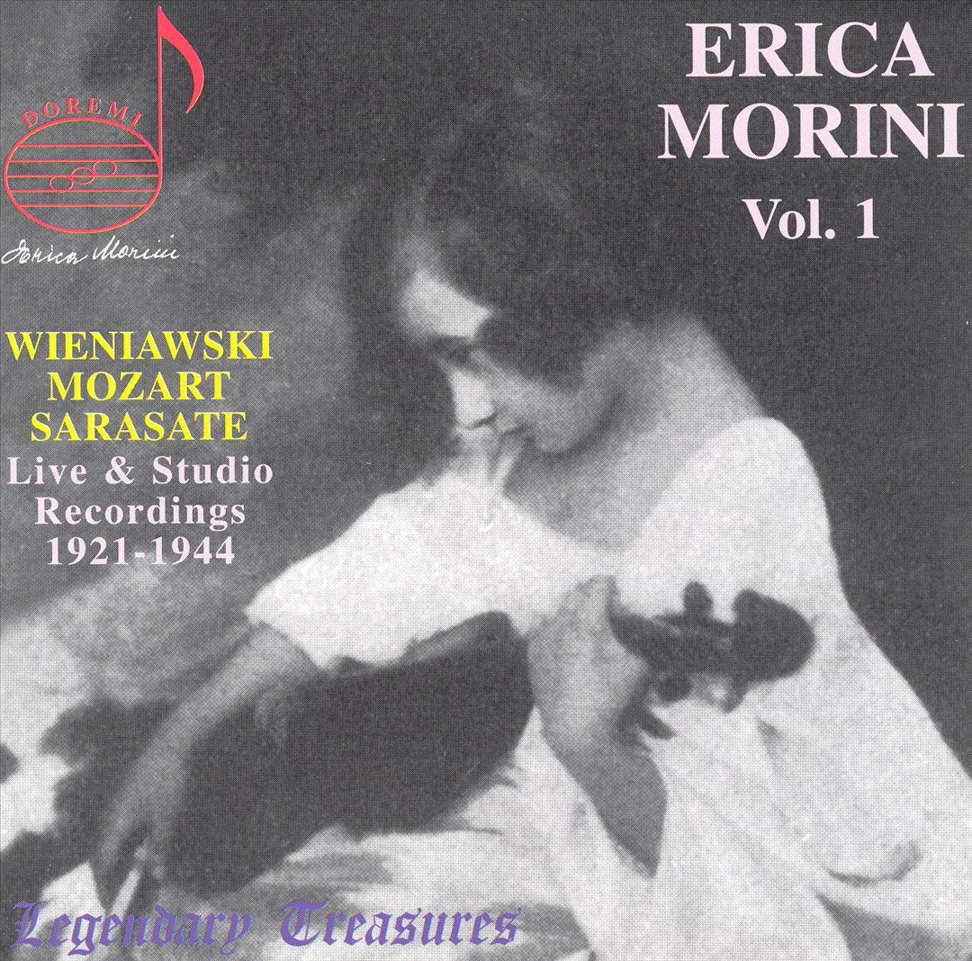 Erica Morini Vol.1 cover art