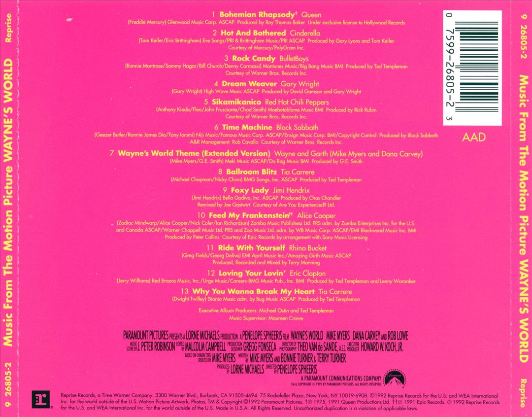 Wayne's World cover art