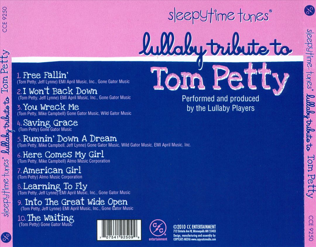 Sleepytime Tunes: Lullaby Tribute to Tom Petty cover art