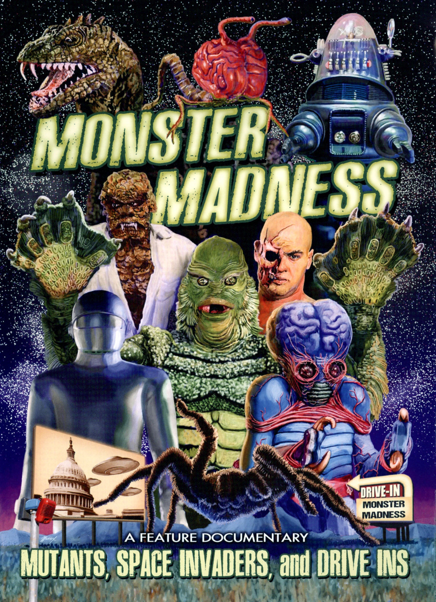 Monster Madness: Mutants, Space Invaders, and Drive-Ins cover art
