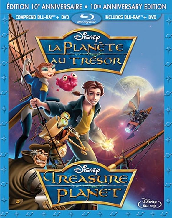 Treasure Planet [French] [Blu-ray/DVD] cover art